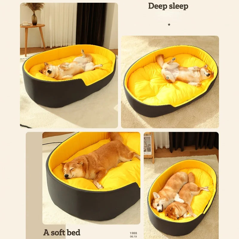 Comfortable Pet Bed for All Seasons - Ideal for Dogs and Cats-My Little Pet