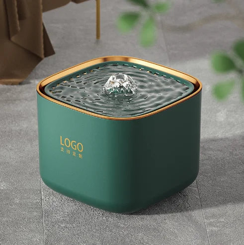 3L Automatic Cat Water Fountain with Recirculating Filter - Elegant Design & Quiet USB Operation-My Little Pet