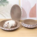 Cat Scratch Bowl Toy - Durable Corrugated Cardboard Scratcher-My Little Pet
