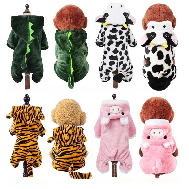 Cozy Fleece Pet Hoodie for Small to Medium Dogs and Cats-My Little Pet