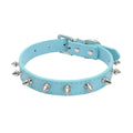 Adjustable PU Leather Spiked Pet Collar - Punk Rivet Design for Cats & Small Dogs-My Little Pet