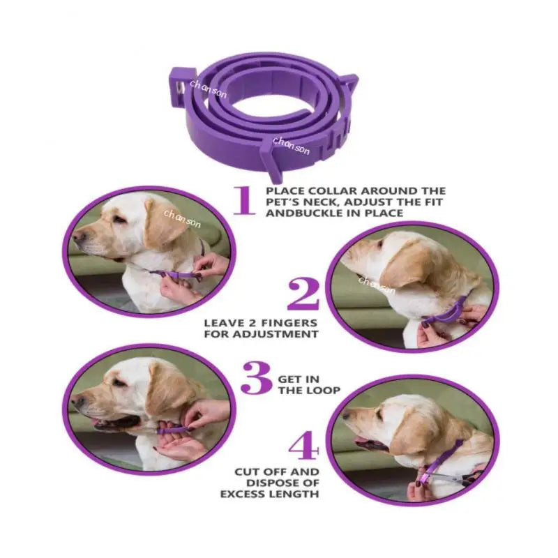 Adjustable Calming Collar for Cats and Dogs - Natural Anxiety Relief with Essential Oils-My Little Pet