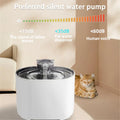 USB Electric Cat Water Fountain with Cat Ear Design and Quiet Pump-My Little Pet