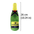 Interactive Dog Toys - Champagne, Wine, Whisky Bottle-Shaped Plush Toys-My Little Pet