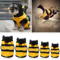 Cute Bee-Themed Fleece Hoodie for Pets-My Little Pet