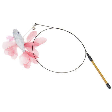 Colorful Fish-Shaped Cat Teaser Toy-My Little Pet