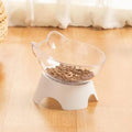 Ergonomic Non-Slip Cat Bowl with Elevated Design for Neck Protection-My Little Pet