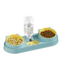 3-in-1 Cat Feeding Station with Automatic Water Dispenser-My Little Pet