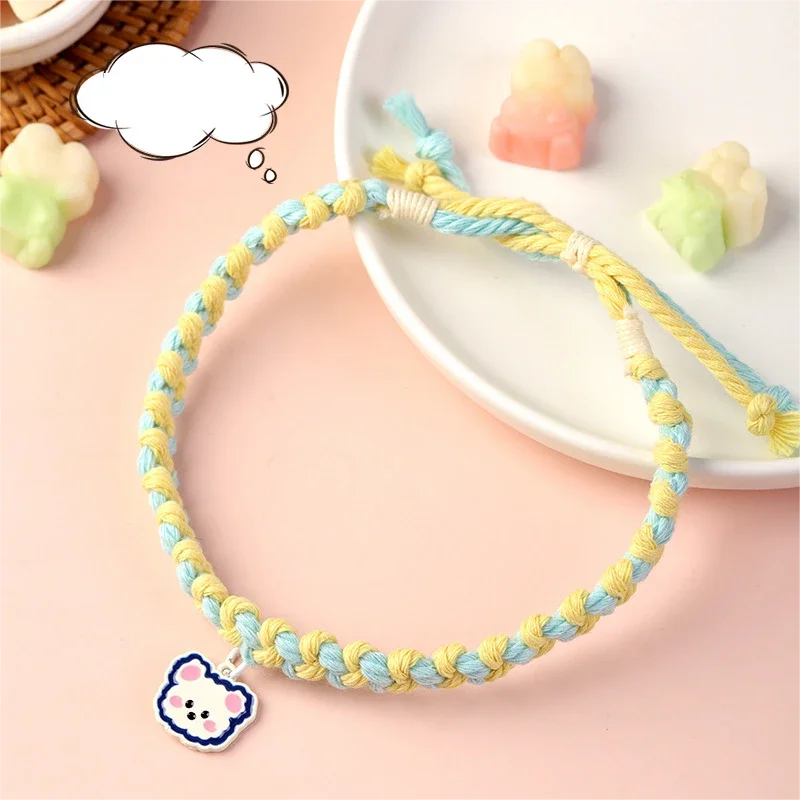 Adjustable Cat Collar with Cute Bear Pendant-My Little Pet