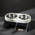 Elevated Stainless Steel Dog and Cat Feeder-My Little Pet
