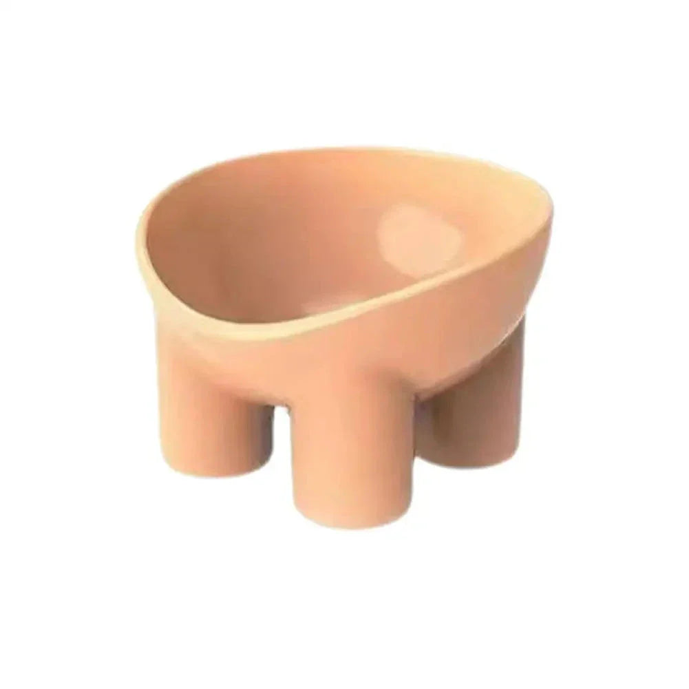 Ergonomic Non-Slip Cat Bowl with Elevated Design for Neck Protection-My Little Pet