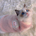 Warm Faux Rabbit Fur Pet Vest for Cats and Dogs-My Little Pet