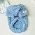 Cozy Winter Sweater for Small to Medium Dogs - Solid Color, Cotton-My Little Pet