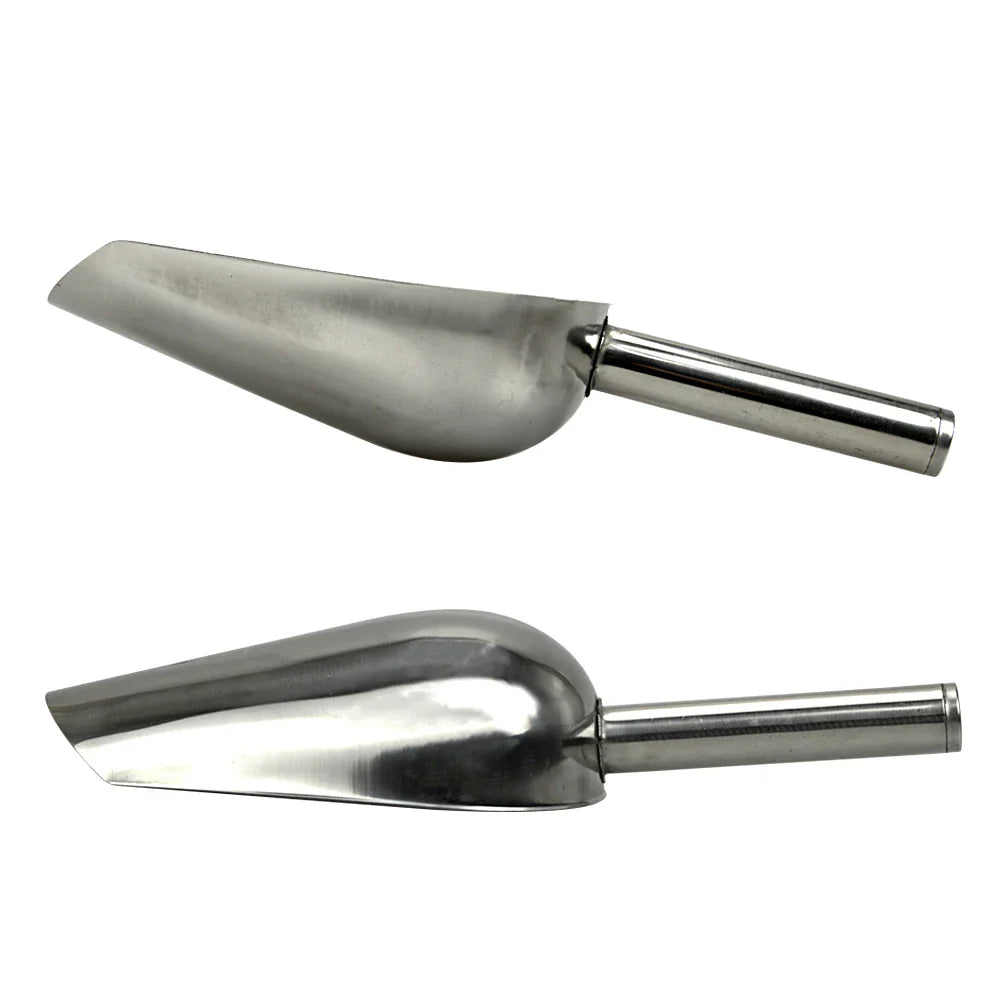 Stainless Steel Pet Food Scoop - Dual Material Design for Versatility-My Little Pet