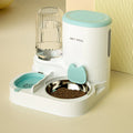 Automatic Cat Feeder with Water Fountain - Large Capacity Food & Water Dispenser-My Little Pet