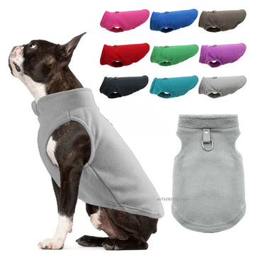 Cozy Winter Fleece Vest for Small Dogs and Cats-My Little Pet