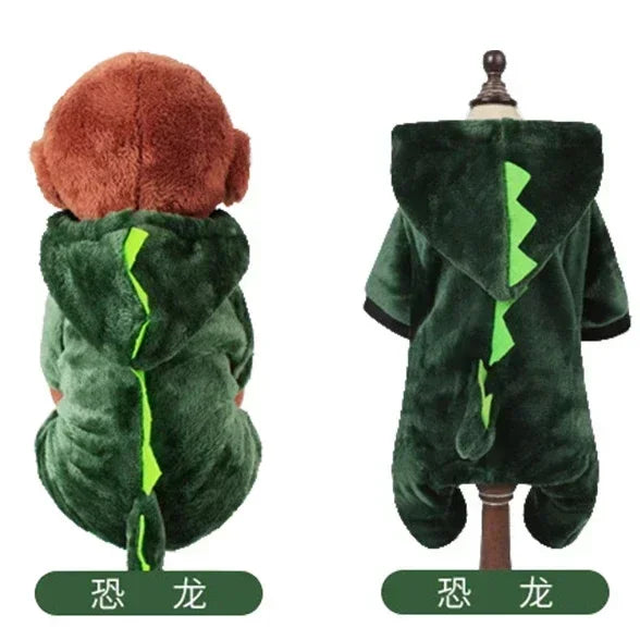 Cozy Fleece Pet Hoodie for Small to Medium Dogs and Cats-My Little Pet