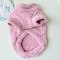 Cozy Winter Sweater for Small to Medium Dogs - Solid Color, Cotton-My Little Pet