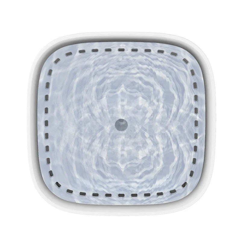 3L Automatic Cat Water Fountain with Recirculating Filter - Elegant Design & Quiet USB Operation-My Little Pet