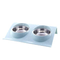 Eco-Friendly Stainless Steel Dual Pet Bowls for Small to Medium Dogs and Cats-My Little Pet