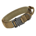 Heavy Duty Tactical Dog Collar with Handle – Military K9 Collar for Medium and Large Dogs - My Little Pet