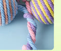 Colorful Cotton Rope Ball Toy for Cats and Dogs-My Little Pet