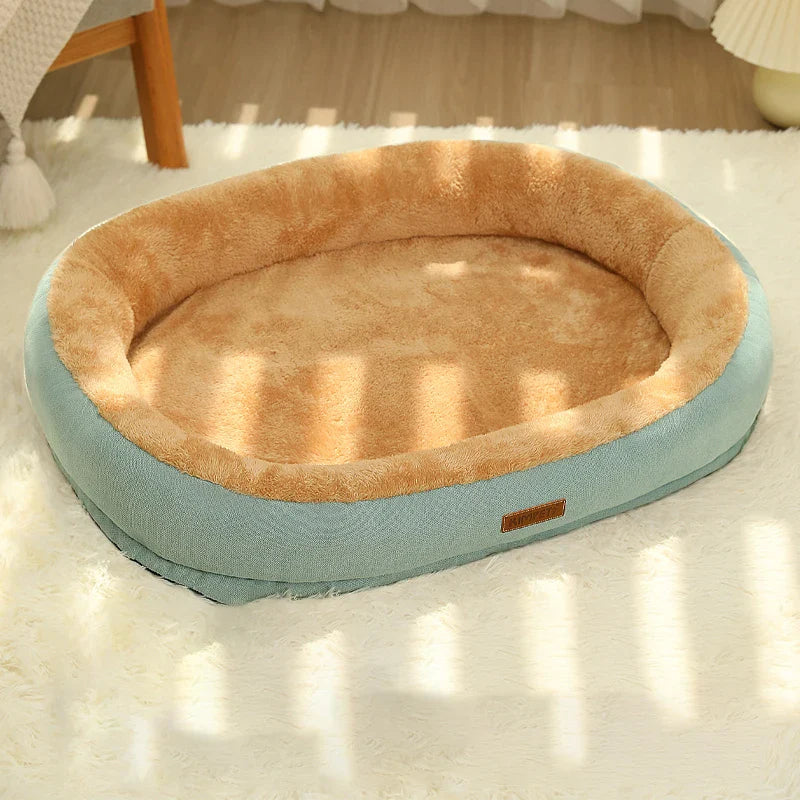 Kimpets Non-Slip Winter Cat & Dog Bed – Soft and Cozy Pet Sleeping Cushion-My Little Pet