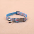 Handcrafted Flower Cat Collar with Bell - Adjustable and Stylish Pet Accessory-My Little Pet
