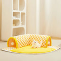 Cozy Cat Bed with Play Tunnel - Multifunctional Pet House & Mat-My Little Pet