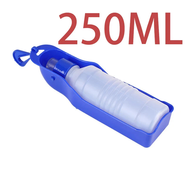 Foldable Pet Water Bottle with Drinking Bowl, Suitable for Dogs and Cats, Available in 280ml or 518ml-My Little Pet