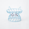 Elevated Ceramic Cat Bowl with High-Foot Design and Neck Guard-My Little Pet