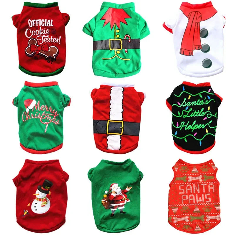 Festive Dog Apparel for Small to Medium Breeds-My Little Pet