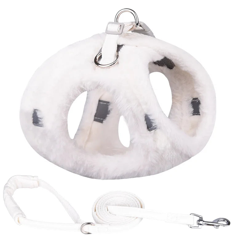 Deluxe Winter Harness and Leash Set for Small Pets-My Little Pet