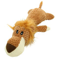 Cute Lion Plush Dog Toy – Squeaky Stuffed Cartoon Toy for Puppies-My Little Pet
