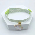 Adjustable Pet Collar with Bell and Pendant-My Little Pet