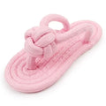 Durable Cotton Slipper Rope Dog Toy for Teeth Training and Interactive Play-My Little Pet
