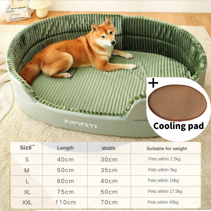 Comfortable Pet Bed for All Seasons - Ideal for Dogs and Cats-My Little Pet