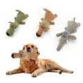 Animal-Shaped Cornvelvet Plush Dog Toy – Bite-Resistant Chew Toy with Sound-My Little Pet