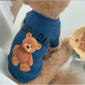 Cozy Winter Pet Sweater with Bear Design for Small to Medium Dogs and Cats-My Little Pet