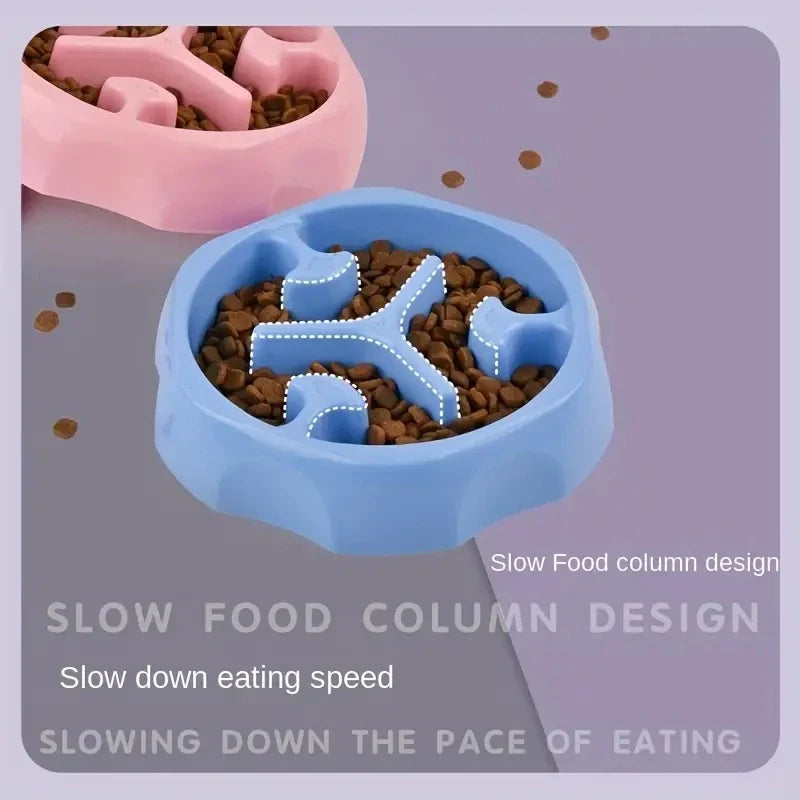Anti-Choking Slow Feeder Bowl for Dogs and Cats-My Little Pet