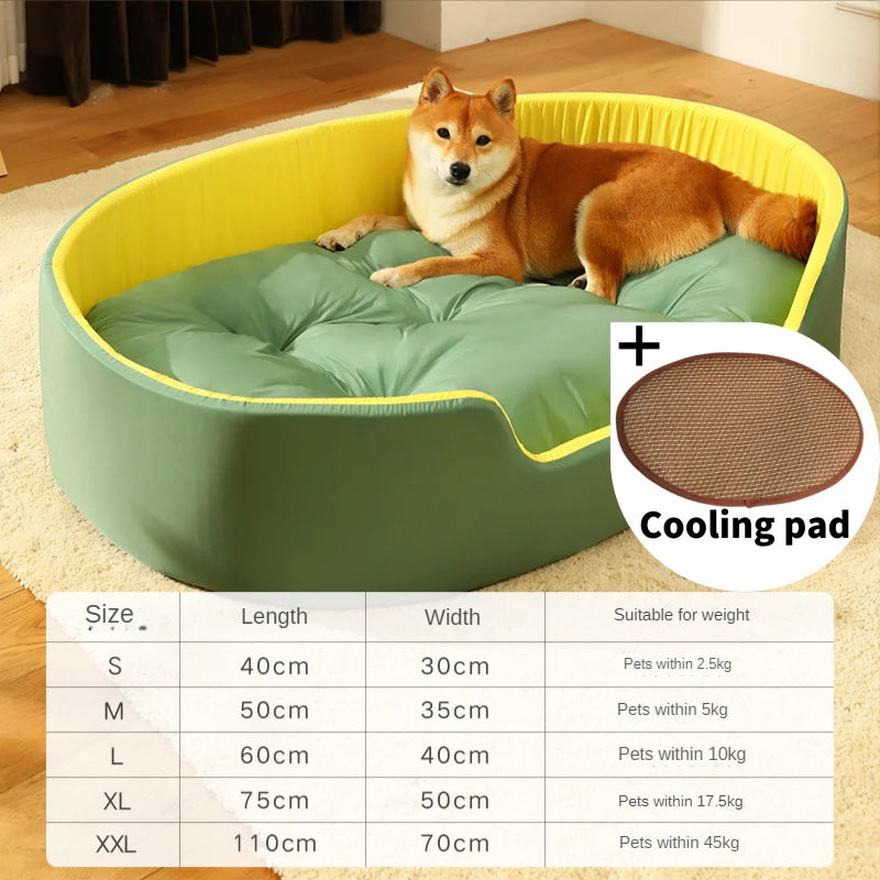 Comfortable Pet Bed for All Seasons - Ideal for Dogs and Cats-My Little Pet