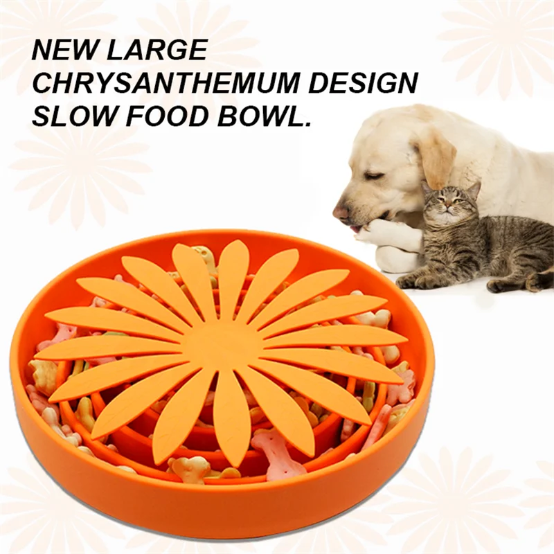 Silicone Slow Feeder for Pets - Anti-Choke Licking Pad for Cats and Dogs-My Little Pet