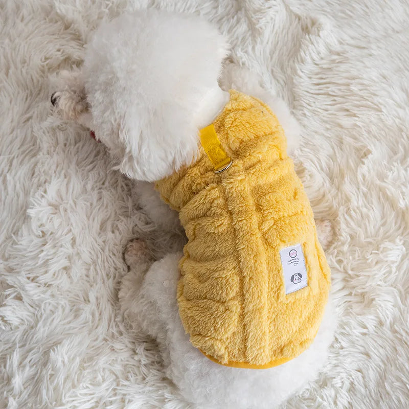 Cozy Fleece Pet Coat for Small to Medium Dogs and Cats-My Little Pet