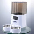 5L Smart Automatic Pet Feeder with Camera and Dual Bowls-My Little Pet