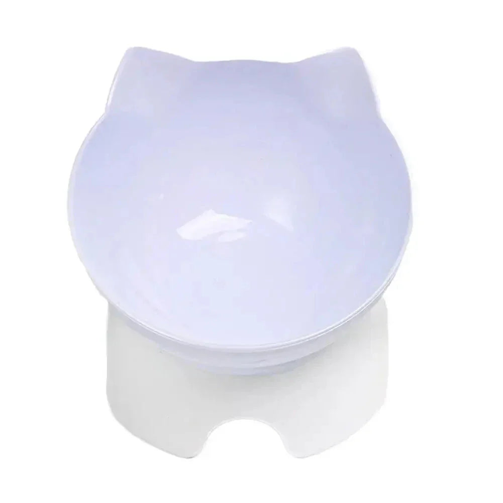 Ergonomic Non-Slip Cat Bowl with Elevated Design for Neck Protection-My Little Pet