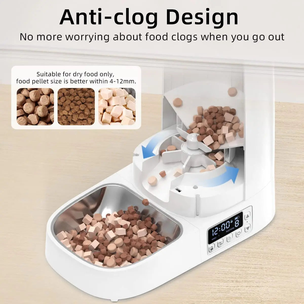 4L Smart Automatic Pet Feeder for Cats and Dogs-My Little Pet