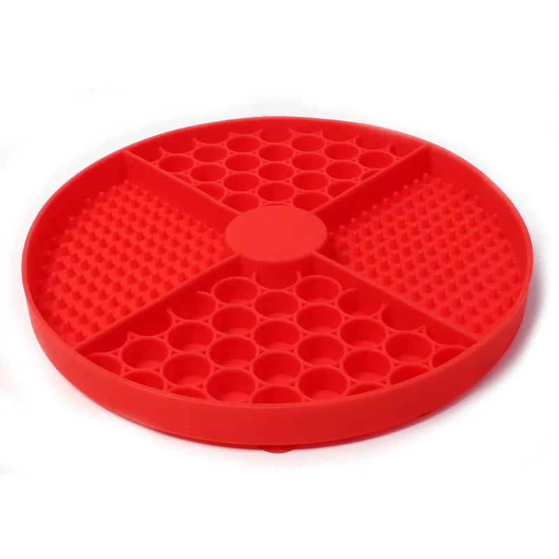 Silicone Licking Mat for Pets with Suction Cups - Slow Feeder for Anxiety Relief-My Little Pet