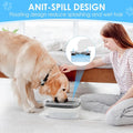 Anti-Splash Pet Water Bowl with 2L Capacity, No Mess Dispenser-My Little Pet