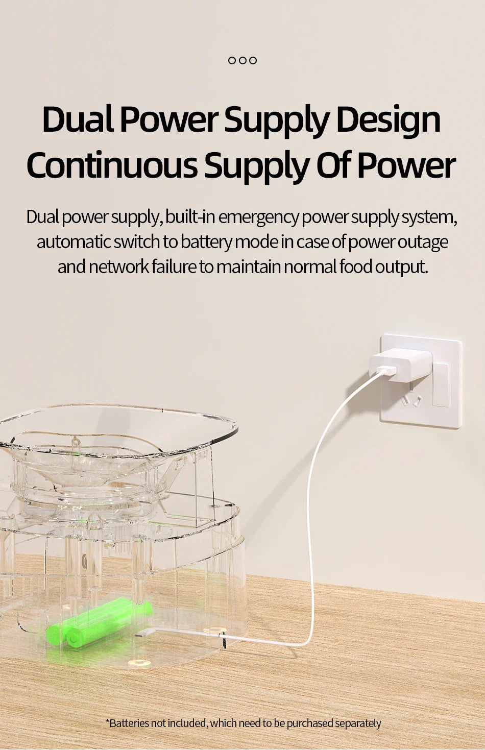 4L Smart Automatic Pet Feeder for Cats and Dogs-My Little Pet