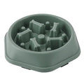 Pet Slow Food Bowl - Anti-Choking Feeder Dish for Dogs, PP Plastic Anti-Gulping Feeding Plate - My Little Pet